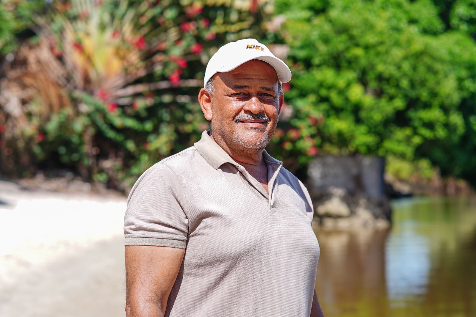 Claudio Antonio Silveira, presidente da Associação do Loteamento Greenville, em Barra do Jacuípe, Camaçari.
