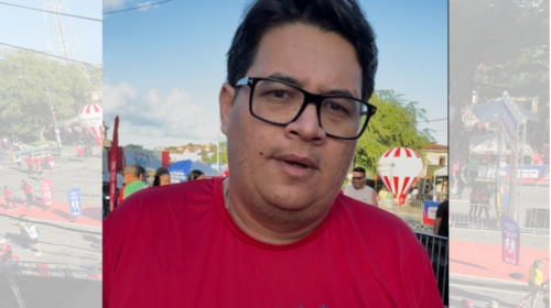 Vereador licenciado Tagner Cerqueira participa da Corrida 2 de Julho 2026 em Camaçari durante as comemorações da Independência da Bahia.
